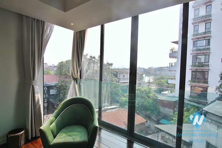 Quality apartment with nice design for rent in Xuan Dieu st, Quang An ward 